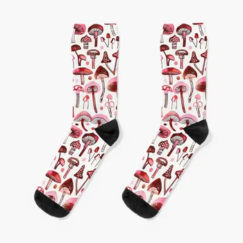 Носки с розовыми грибами, мужские носки, комплект для летних видов спорта и отдыха
