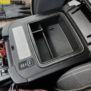 Ящик для хранения Центрального подлокотника автомобиля Toyota Land Cruiser Prado 2004-2016 2017 2018, Лоток для подлокотников консоли, контейнер для поддонов