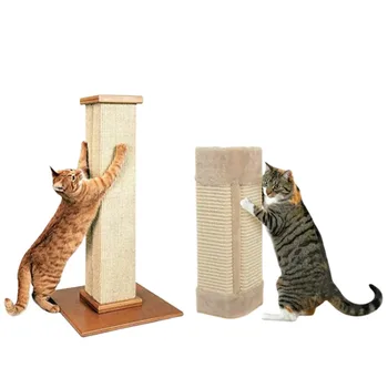 Горячие игрушки для домашних животных, Римская колонна, идеальная когтеточка, маленькая современная башня для кошек и деревянная рама для лазания на дереве для домашних животных