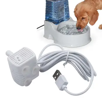 Насос для фонтана для кошек, Фильтрующий насос Большой емкости, Водонепроницаемый Насос для дозирования воды для котенка, Герметичная Поилка для домашних животных