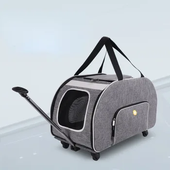 Переносная сумка для переноски кошек Уникальный Дорожный Складной рюкзак для кошек на открытом воздухе Большое пространство Милые товары для кошек Mochila Gato
