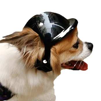 Отличный мотоциклетный шлем для улицы, Домашняя Собака, Собачий Жесткий Маленький велосипед, прочный Защитный Велосипедный шлем, Собачья мотоциклетная кепка, шлем