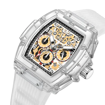 Мужские деловые часы ONOLA люксового бренда для отдыха, водонепроницаемые мужские кварцевые часы