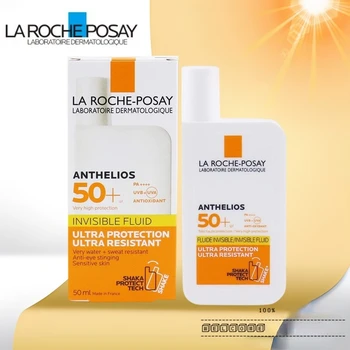 50 мл Солнцезащитного Крема Для лица La Roche Posay Ultra SPF50 Для тела Anthelios Anti-Shine Невидимый Флюид | Защита от Несовершенств