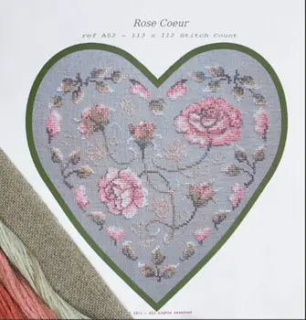 Розы любви 31-31, Набор для вышивания крестиком, сделай сам, Рукоделие ручной работы для вышивания крестиком для домашних забав
