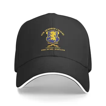 Новая армия - 6th ACR с Cav Br Ft Бейсболка Meade Maryland модная солнцезащитная шляпа с капюшоном, откидывающимся назад, мужская кепка, женская