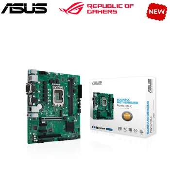 НОВЫЙ H610M H610M-C Для ASUS Pro H610M-C-CSM Материнская плата LGA 1700 DDR4 H610 Поддерживает процессор i5 12400f i3 12100f 12700f
