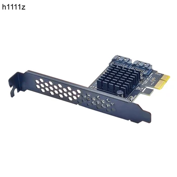 НОВАЯ карта SATA Raid PCI-E, контроллер SATA Raid ASMedia 1061R с чипом PCI Express X1-2 порта SATA3.0, RAID-карта 6 ГБ для жесткого диска SATA SSD
