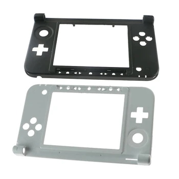 Для ремонта игровой консоли 3DSXL 3DS XL Средняя пластиковая рамка для корпуса Черный, белый цвет