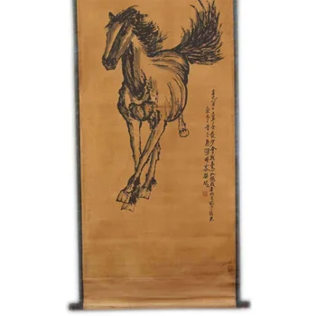 Производители Продают оптом Большое Количество Антикварной Винтажной Каллиграфии и Живописи Традиционной китайской живописи Middle Hall Pain