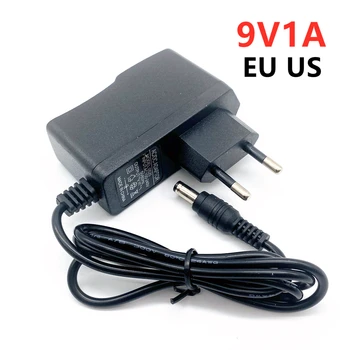 AC 100-240 В 9 В 1A адаптер питания постоянного тока EU US Plug 5,5 мм * 2,5 мм Интерфейсный адаптер питания 9 В Vot для arduino UNO MEGA