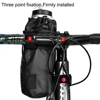 Спортивный держатель для бутылок, сумка для велосипедных бутылок, универсальный водонепроницаемый держатель для велосипедных бутылок с сетчатым карманом для велосипедистов