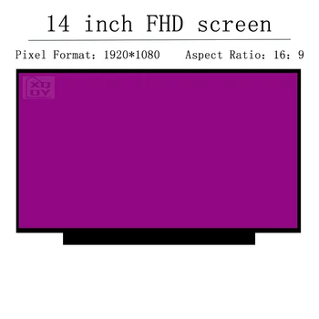 для HP TPN-C131 (не сенсорный) Замена панели экрана ЖК-дисплея 14,0 дюймов 1920x1080 FullHD LED