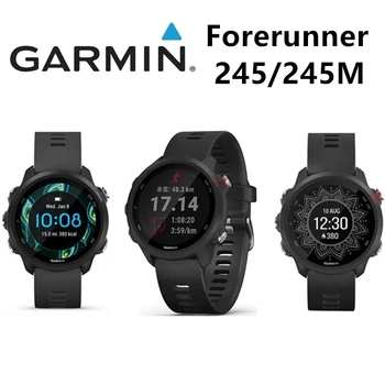 Оригинальные Совершенно новые спортивные часы Garmin Forerunner 245 /Forerunner 245M с GPS-музыкой Поддерживают португальский, русский и испанский языки