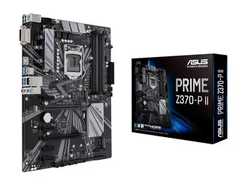 LGA 1151 Для материнской платы Asus PRIME Z370-P II Поддерживает процессор Core i7 i5 i3 8-го 9-го поколения PCI-E 3.0 DDR4 64 ГБ Настольный Intel Z370