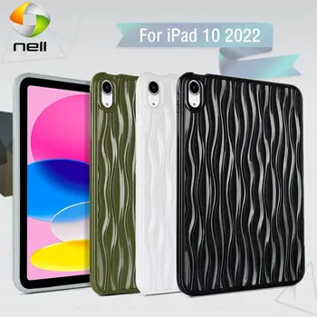 Для Нового iPad 10 2022 Чехол 10-го Поколения Ультратонкая Силиконовая Задняя крышка для iPad 10-го поколения 10.9 A2696 A2757 A2777 2022 Чехлы
