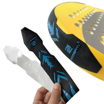 Высококачественная 3D теннисная лопатка, Прочная и надежная лента на голову, легко наносится, улучшает защиту вашей игры, защитная лента
