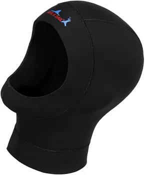3 мм неопреновый капюшон для дайвинга, маска для всего лица, теплая удобная шапочка для плавания для мужчин и женщин, занимающихся водными видами спорта в холодную погоду - различного размера