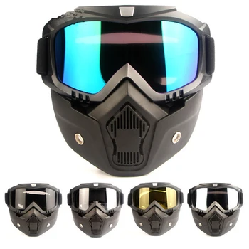 Защитные очки Full Face Hd, прозрачные, противотуманные, пескостойкие, Защитные очки для электросварки, универсальная дышащая ветрозащитная маска