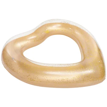 Кольцо для плавания в форме сердца Поплавки для бассейна Поплавочная трубка для бассейна Пляжная водная веселая вечеринка для детей и взрослых