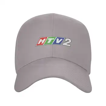 Высококачественная джинсовая кепка с логотипом HTV2, вязаная шапка, бейсболка 1