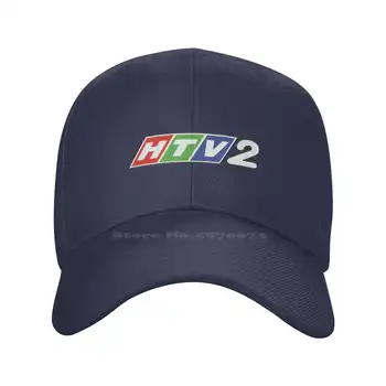 Высококачественная джинсовая кепка с логотипом HTV2, вязаная шапка, бейсболка 2