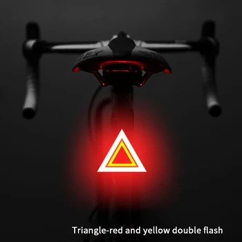 Несколько режимов освещения, велосипедные фары, USB-зарядка, светодиодные велосипедные фары, вспышка, задние велосипедные фары для MTB, подседельный штырь IPX2, Водонепроницаемый 3