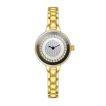 Новое поступление, Модные Роскошные Женские часы, кварцевые часы с бриллиантами, женские наручные часы Relogio Feminino Clock 4