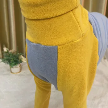 Осенне-зимняя Флисовая одежда для собак Bellington Whibit, Одежда для борзой Собаки, Аксессуары для собак, Теплая одежда для домашних животных Disfraz Perro 5