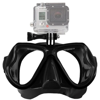 Профессиональная подводная камера, Маска для дайвинга, трубка для подводного плавания, Очки для спортивной камеры Gopro Hero 1/2/3/3 +/4 5