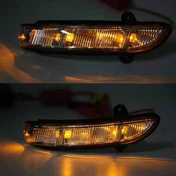 Габаритный фонарь 2198200521 Сигнальная лампа для зеркала заднего вида, Износостойкий A2198200621, левый и правый, прочный, простая установка для автомобиля 5