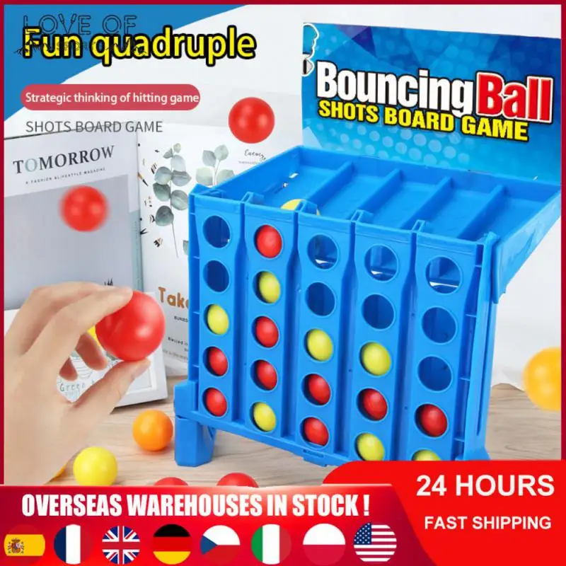 1 комплект прыгающей игры с мячом в четыре линии, настольная игра для вечеринки, детский пальчиковый баскетбол, развивающие игрушки 0