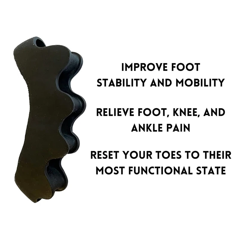 10 Пар разделителей для пальцев ног Для спортсменов, занимающихся функциональным фитнесом - Выпрямители для пальцев ног для облегчения боли в ногах, распорки для пальцев ног для кроссфита 1