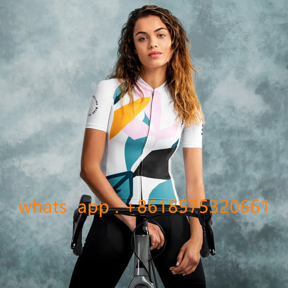 2023 Женская Велосипедная майка, топы с коротким рукавом, Велосипедная одежда Pro Team, Майо, Велосипедная одежда на заказ, Спортивная Быстросохнущая рубашка