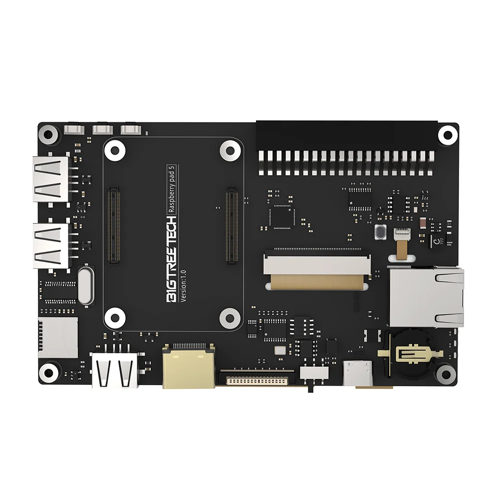 BIGTREETECH Raspberry Pad 5 HD Емкостный 5-дюймовый IPS Сенсорный Экран С Дисплеем CM4 Raspberry Pi SKR Pico 2K Voron V0 3d принтер 3