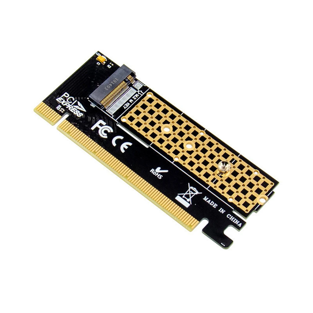 M.2 NVME SSD NGFF Для PCIE X16 Адаптер M Key Интерфейсная карта Поддержка PCI-e PCI Express 3.0 2230-2280 Размер M.2 Адаптерная карта