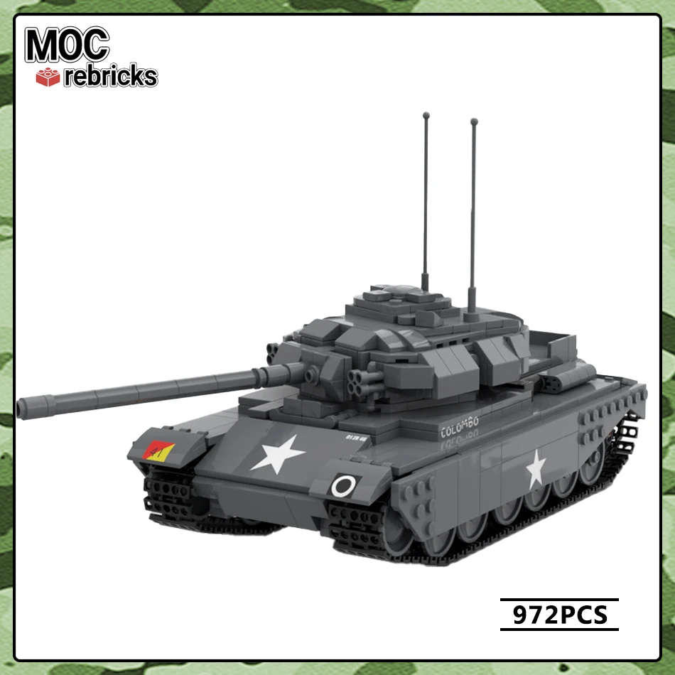 Военная техника Второй мировой войны серии Mk 3 Tank V2 MOC-134433, Коллекция строительных блоков, эксперты, модель DIY, оригинальность, кирпичные игрушки