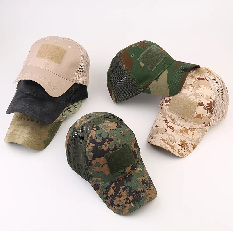 Военные Бейсболки Камуфляж Тактический Армейский Солдат Боевой Пейнтбол Регулируемый Лето Snapback Шляпы Мужчины Женщины