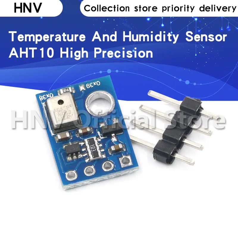 Высокоточный Цифровой Датчик температуры и влажности AHT10 С Модулем измерения I2C Связи Заменяет DHT11 SHT20 AM230