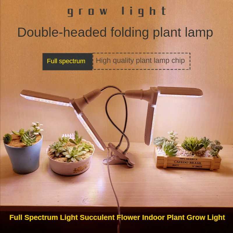 Люминесцентная светодиодная лампа для выращивания растений, Гидропонная лампа для выращивания овощей полного спектра, лампа для беспочвенного выращивания в теплице, лампа для выращивания растений