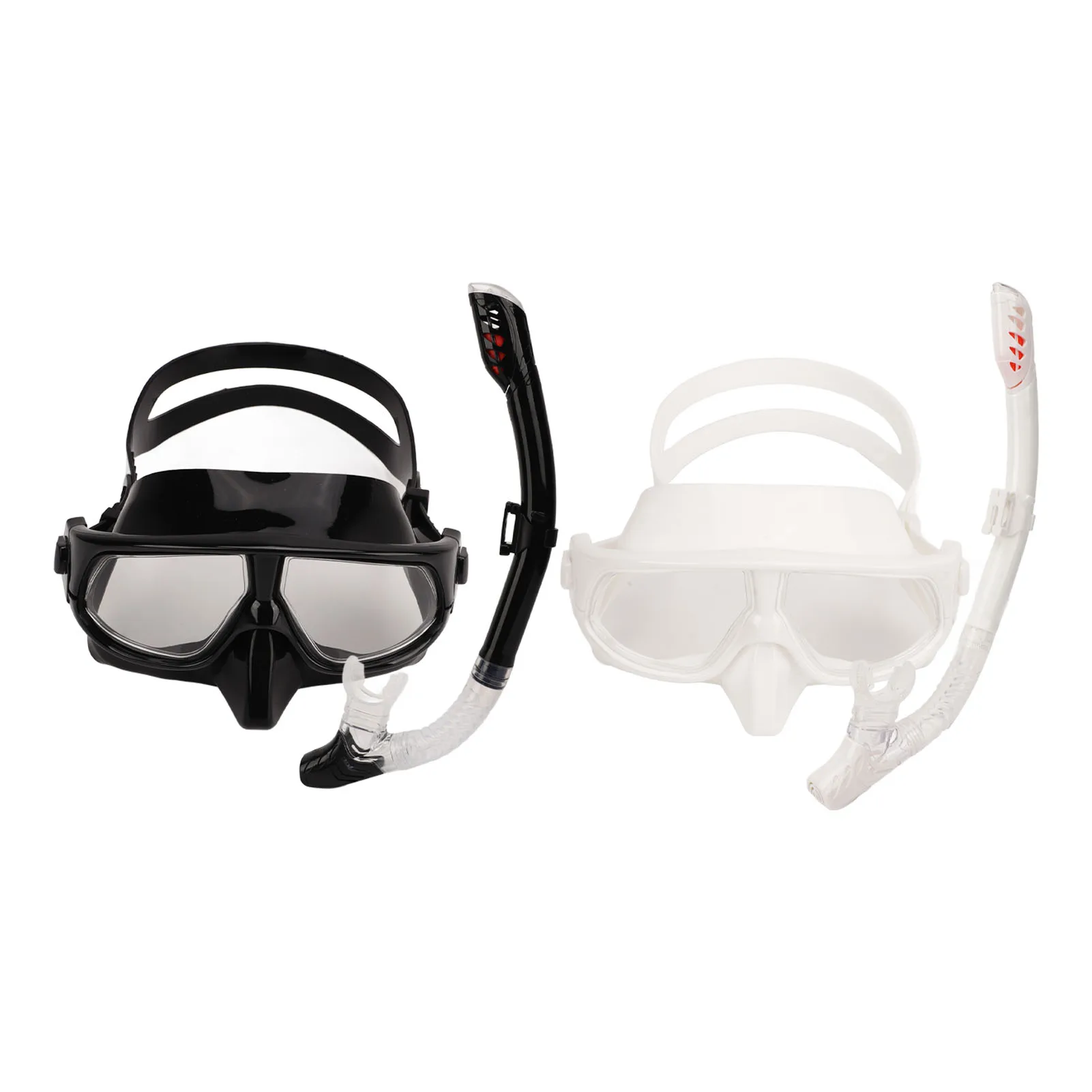 Набор сухих трубок с широким обзором, противотуманные очки для подводного плавания, защита от протечек, профессиональное снаряжение для подводного плавания, маска для плавания и дайвинга