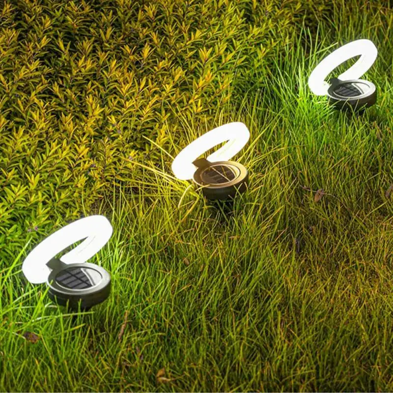 Наружный светильник Садовый Двух видов установки Солнечная энергия Поликремний Интеллектуальное фоточувствительное наружное освещение Газонная лампа 2
