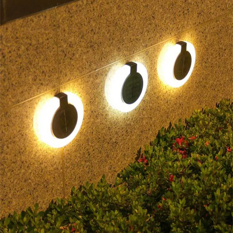 Наружный светильник Садовый Двух видов установки Солнечная энергия Поликремний Интеллектуальное фоточувствительное наружное освещение Газонная лампа 3