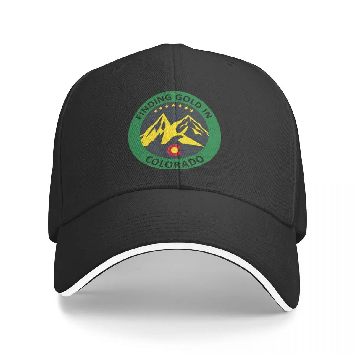 Новая находка Золото в Колорадо с логотипом, бейсболка, походная шляпа, Дропшиппинг, западные шляпы, кепка для мужчин и женщин