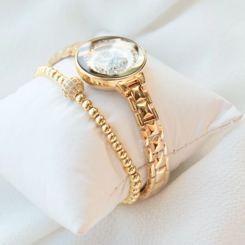 Новое поступление, Модные Роскошные Женские часы, кварцевые часы с бриллиантами, женские наручные часы Relogio Feminino Clock 1