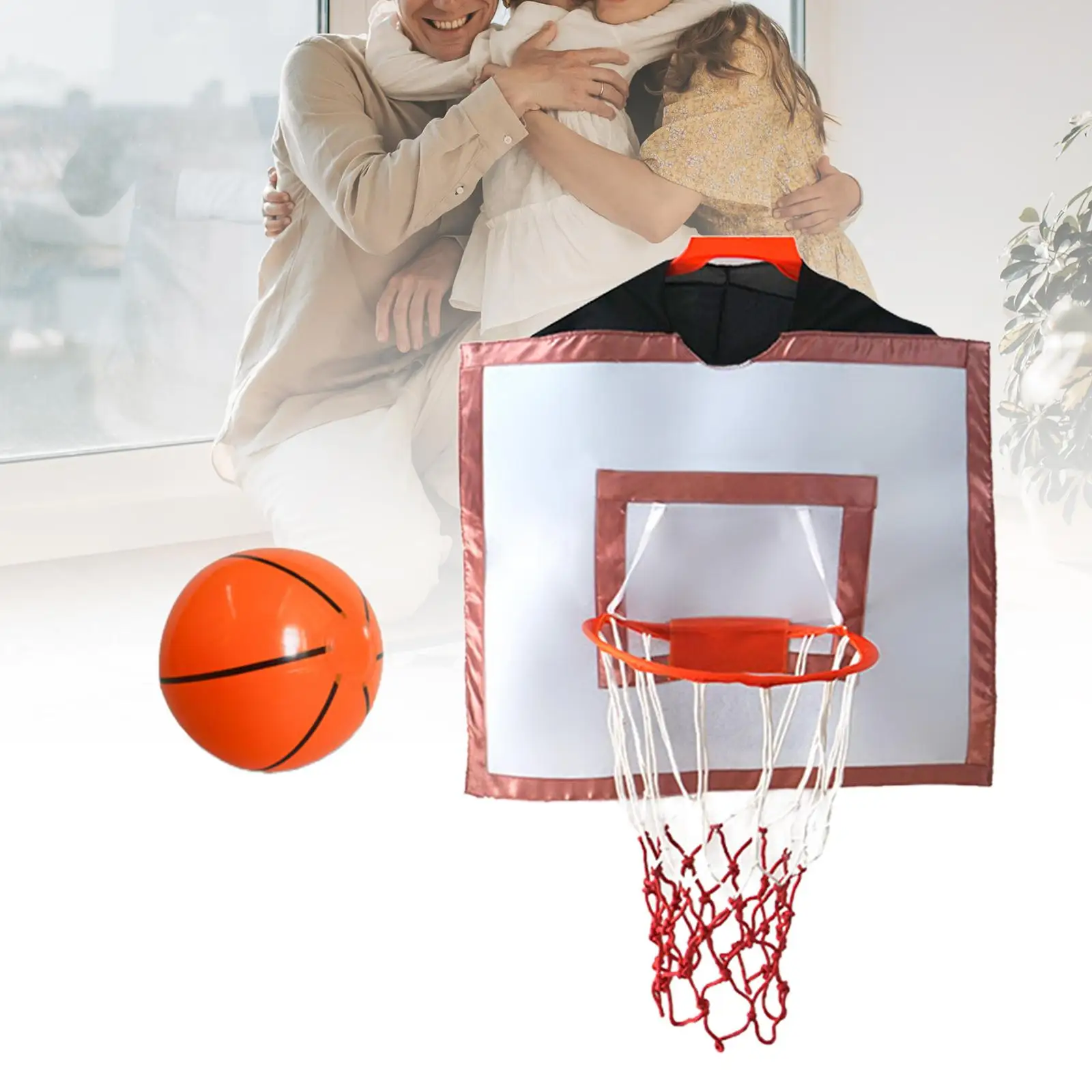 Носимое баскетбольное кольцо Баскетбольный обод для фестивалей и вечеринок 0