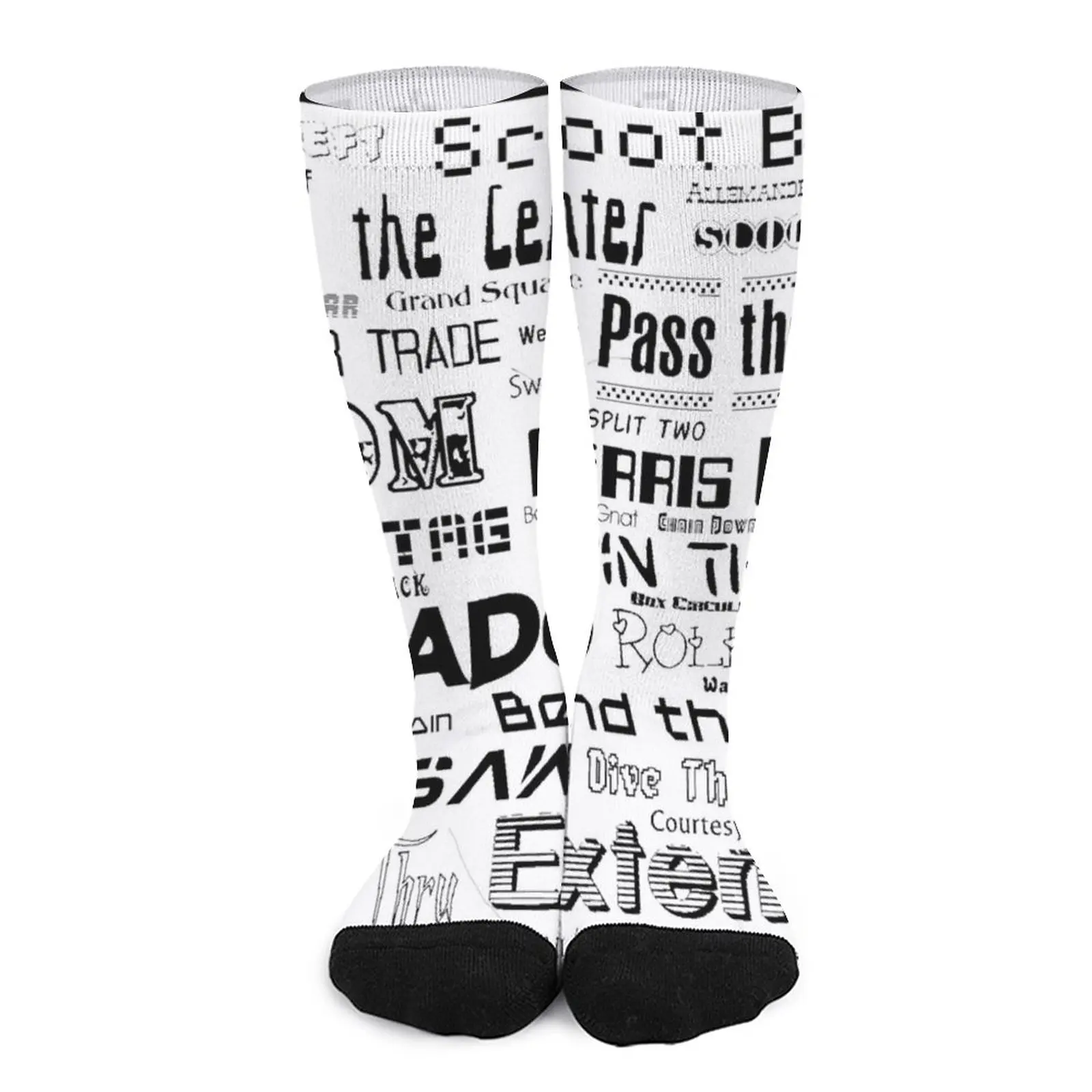 Носки из газет SQD, забавные носки, мужские носки, нескользящие футбольные чулки, летние