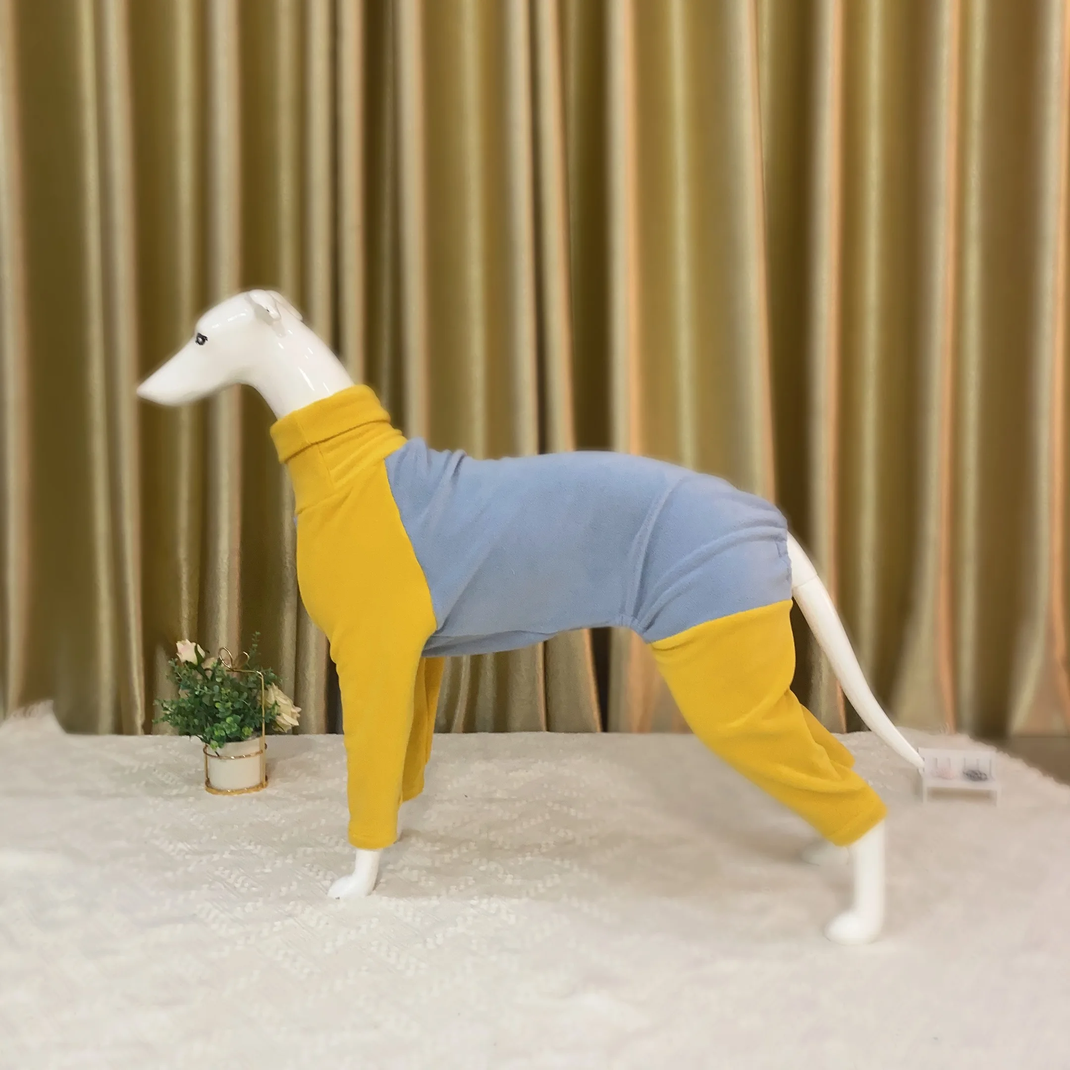 Осенне-зимняя Флисовая одежда для собак Bellington Whibit, Одежда для борзой Собаки, Аксессуары для собак, Теплая одежда для домашних животных Disfraz Perro 1