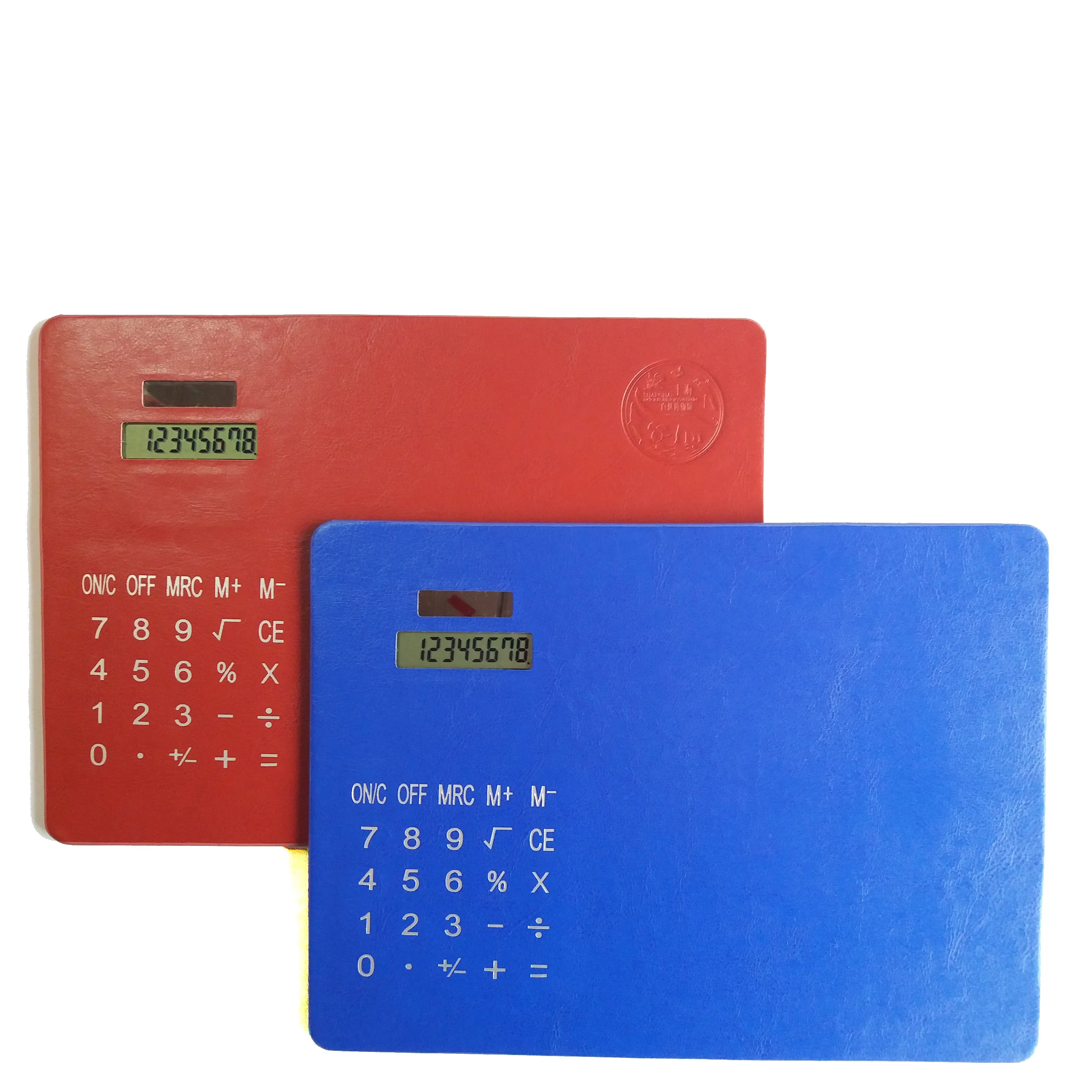 Проверенный BSCI ISO9001 Заводской офисный цветной 8-значный базовый крафт-калькулятор ультратонкого коврика для мыши для ежедневного использования