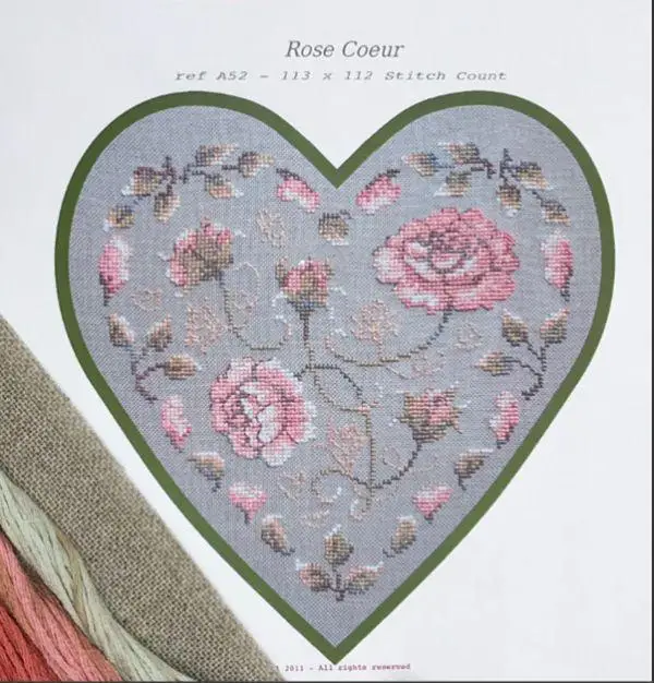 Розы любви 31-31, Набор для вышивания крестиком, сделай сам, Рукоделие ручной работы для вышивания крестиком для домашних забав 0